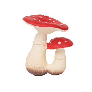 Oli & Carol Mushroom Teether Toy at Design Life Kids