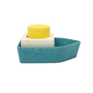 Natural Rubber Stackable Boat Bath Toys at Design Life Kids