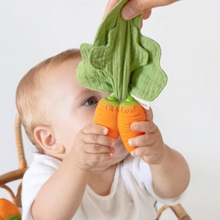 Oli & Carol Cathy the Carrot Lovey Teether at Design Life Kids