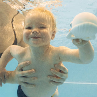Oli & Carol Walter the Whale Bath Toy at Design Life Kids