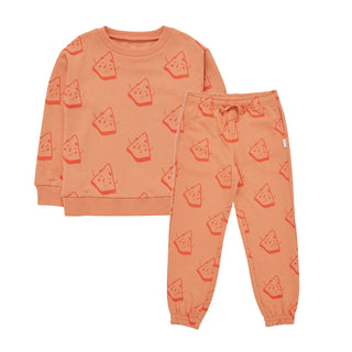 Olive and the Captain Kids Pizza Sweatpants on DLK