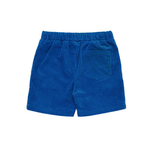 Blue Cord Shorts for kids on DLK