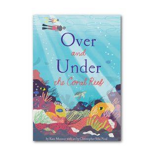 Over and Under the Coral Reef Book at Design Life Kids