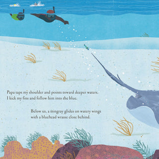 Over and Under the Coral Reef Book at Design Life Kids
