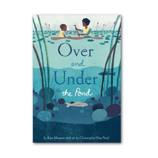 Over and Under the Pond Hardcover Book at Design Life Kids