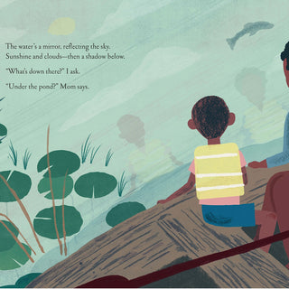 Over and Under the Pond Hardcover Book at Design Life Kids