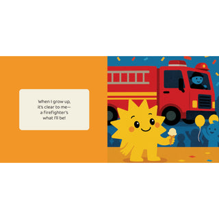 Kids Firefighter Board Book at Design Life Kids