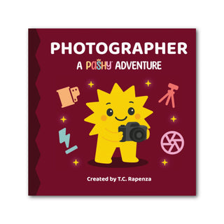 Pashy Photographer Board Book at Design Life Kids