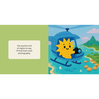 Pashy Photographer Board Book at Design Life Kids