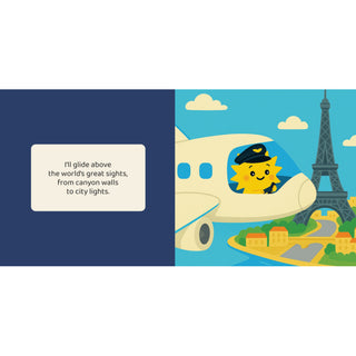 Pashy Pilot Board Book at Design Life Kids