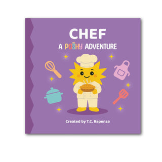 Pashy Chef Adventure Board Book at Design Life Kids