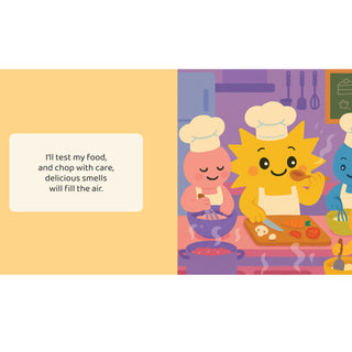 Pashy Chef Adventure Board Book at Design Life Kids