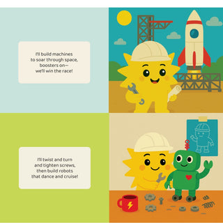Kids Engineer Board Book at Design Life Kids