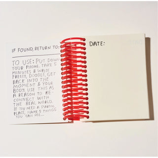 Unplug Journal People I've Loved on Design Life Kids