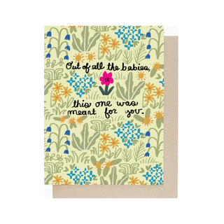 Meant For You New Baby Greeting Card