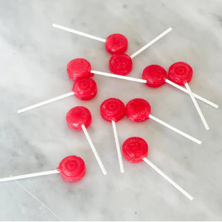 Petite Merry Cherry Artisan Lollipops at Design Life Kids