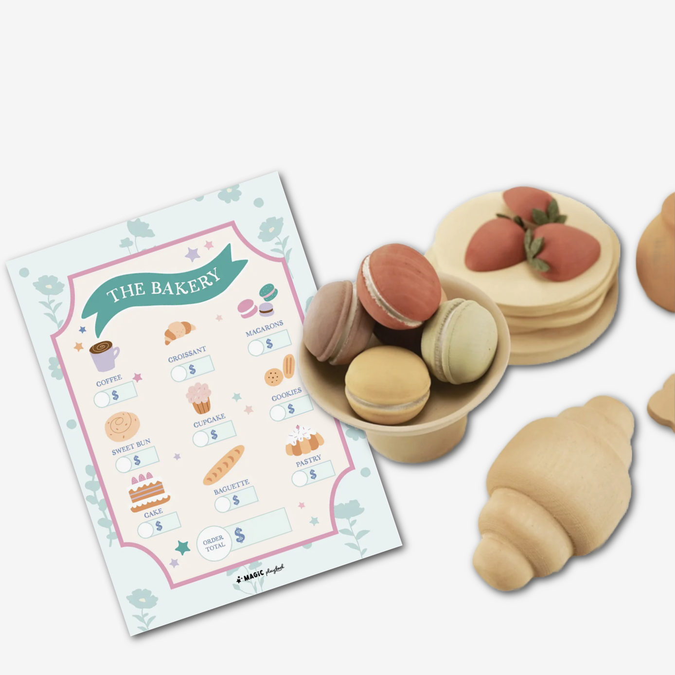 Pretend play top bakery