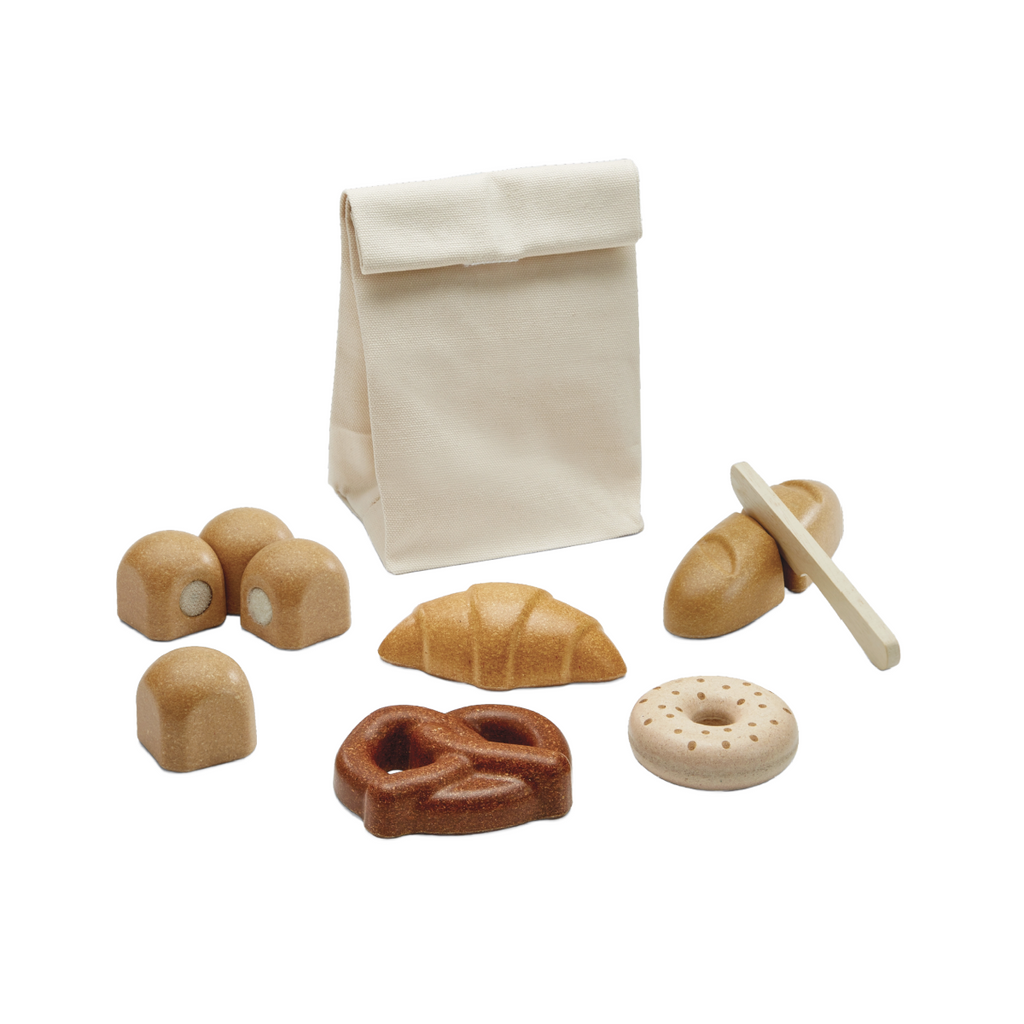 Wooden Bread Set Pretend Play Toys for Kids at DLK – Design Life Kids