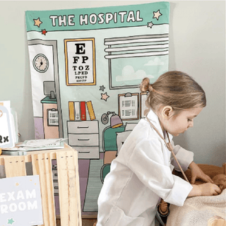 Pretend Play Hospital on DLK Design Life Kids
