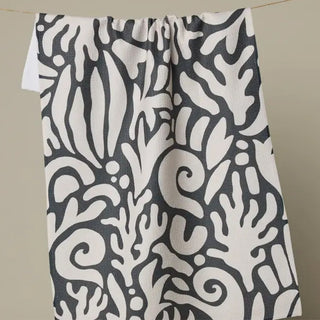 Inkwell Reef Geometry Towel at Design Life Kids
