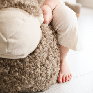 Beautiful Sheep Pouf Chair for kids at Design Life Kids DLK


