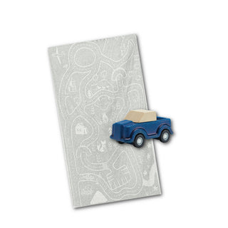 Road Map Beach Towel & Toy Truck Gift Set at Design Life Kids