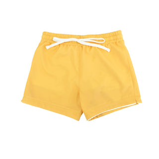 Beach Club Yellow Boys Swim Shorts at Design Life Kids
