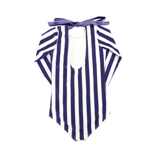 Nautical Stripe Long Sleeve Swimsuitt at Design Life Kids