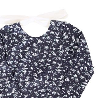 Beach Club Floral Long Sleeve Bathing Suit at Design Life Kids