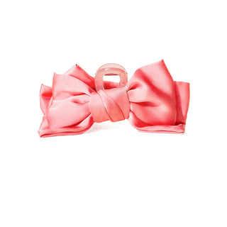 Satin Big Bow Hair Claw The Darling Effect on Design Life Kids