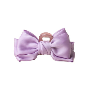 Satin Big Bow Hair Claw The Darling Effect on Design Life Kids