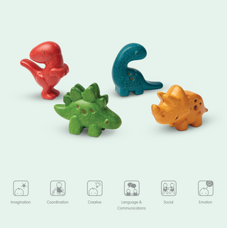 Plan Toys-Dino Figurine on Design Life Kids
