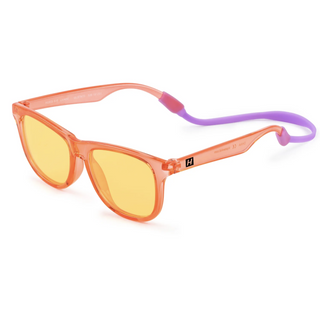 Coral Wayfarer Polarized Sunglasses