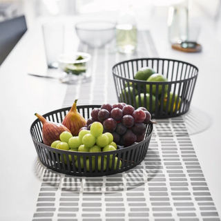 Yamazaki-Tower Striped Basket on Design Life Kids