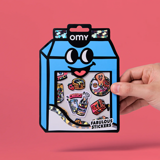 OMY Iconic Stickers at Design Life Kids