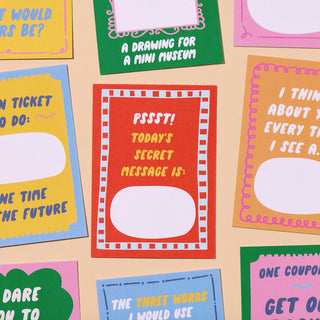Fill in the Blank Silly Lil' Love Notes For Kids at Design Life Kids
