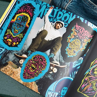 Skateboard Stickerbook