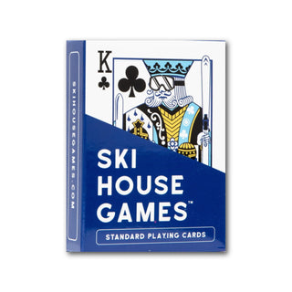 Ski House Winter Games Themed Playing Cards at DLK