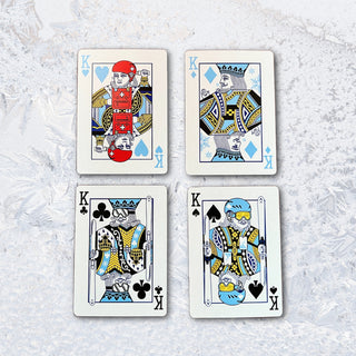 Ski House Winter Games Themed Playing Cards at DLK