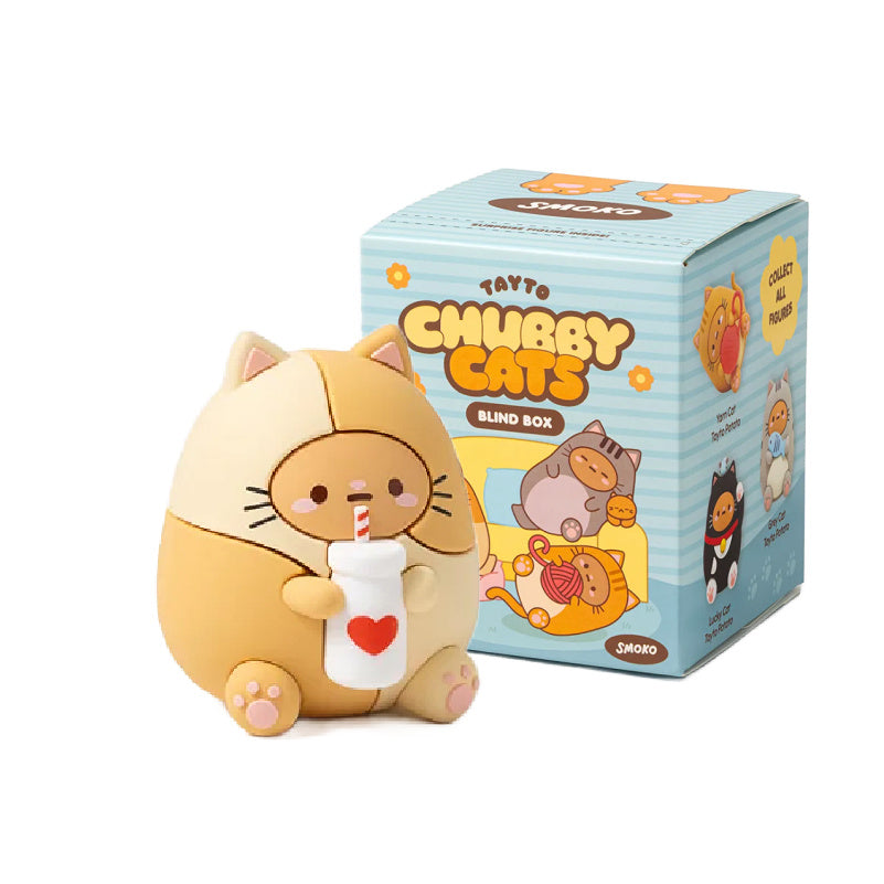 Smoko Tayto Chubby Cats Blind Box Figure at Design Life Kids