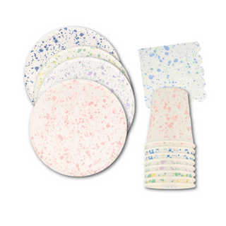 Pastel Speckled Party Bundle Meri Meri on Design Life Kids
