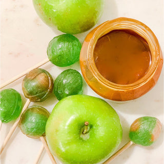 Handmade Caramel Apple Lollipops at Design Life Kids