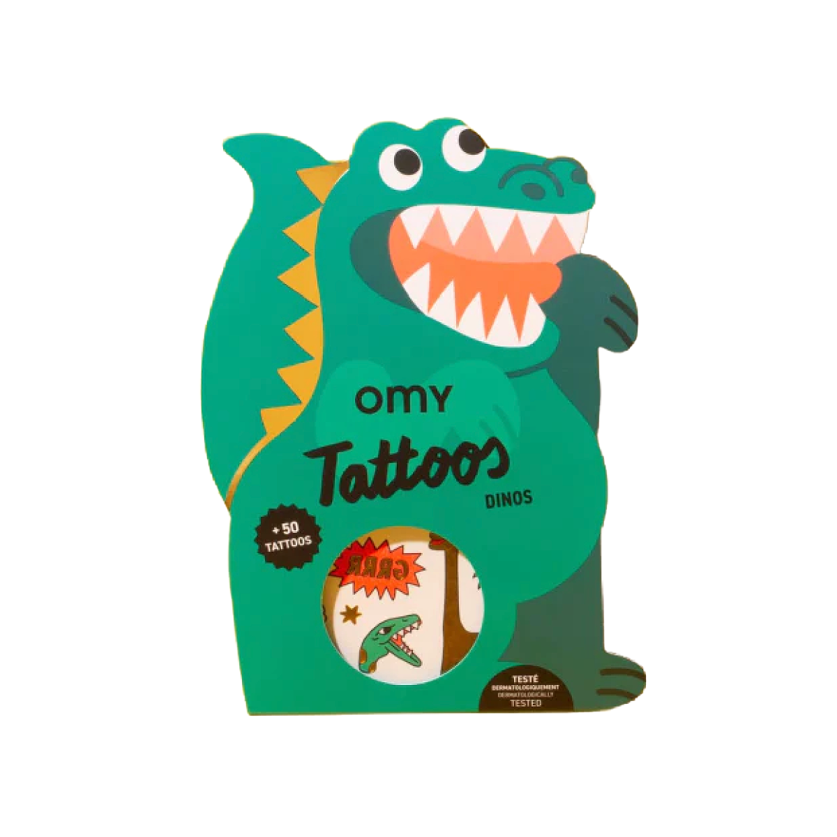 Kids Kawaii Dinosaur Tattoos on DLK – Design Life Kids