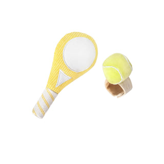 First Serve Tennis Baby Rattle Set at DLK