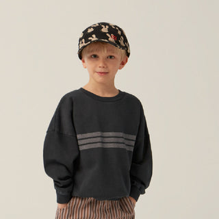 Grey Washed Sweatshirt The Campamento on Design Life Kids