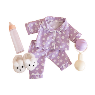 Tiny Harlow Doll Pajama Set on DLK