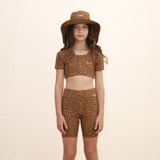 Kids Leopard Animal Print Bathing Suit at Design Life Kids