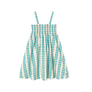 Tinycottons Kids Blue Flower Dress at Design Life Kids