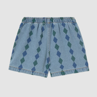 Tinycottons Kids Diamonds Shorts at Design Life Kids