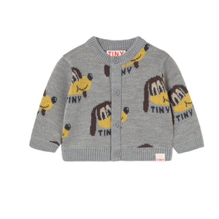 Tinycottons Dogs Baby Cardigan at DLK